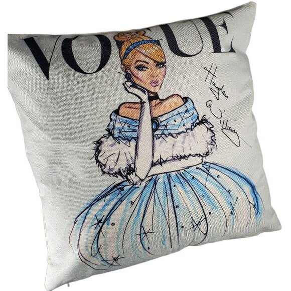 Cinderella Princess Accent Pillowcase Throw Pillow Cushion Cover Home Decor Sham - Picture 1 of 11
